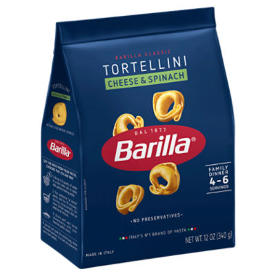 Barilla Classic Cheese & Spinach Tortellini Pasta, 12 oz