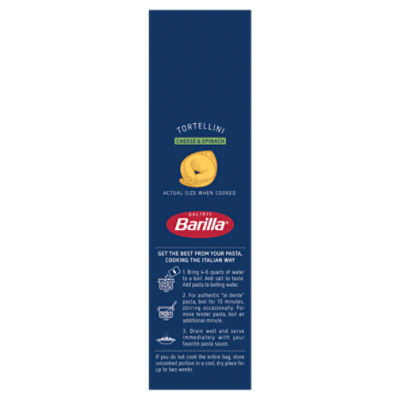Barilla Classic Cheese & Spinach Tortellini Pasta, 12 oz