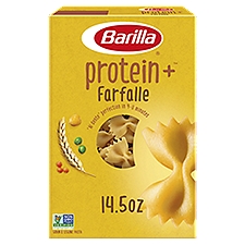 Barilla Protein+ Farfalle Grain & Legume Pasta, 14.5 oz