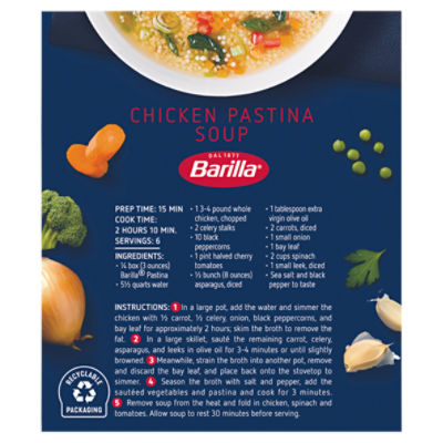 Barilla Pastina Pasta Non-GMO, Kosher Certified, 12 oz