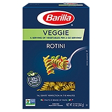 Barilla Veggie Rotini Pasta, 12 Ounce