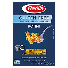 Barilla Gluten Free Rotini, Pasta, 12 Ounce