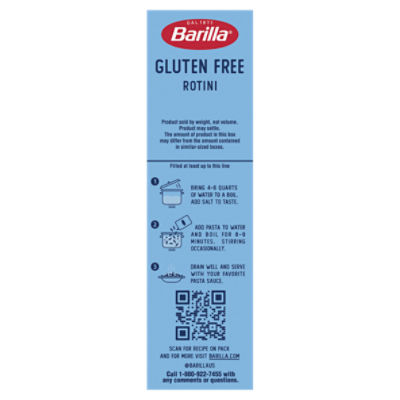 Barilla Gluten Free Rotini Pasta, 12 oz