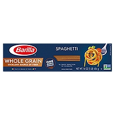 Barilla Whole Grain Spaghetti, Pasta, 16 Ounce