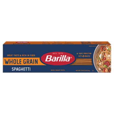 Barilla Spaghetti Whole Grain Wheat Pasta, 16 oz