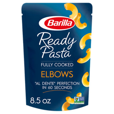 Barilla Fully Cooked Elbows, Ready Pasta