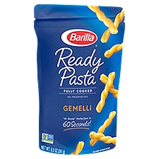Barilla Fully Cooked Gemelli, Ready Pasta, 8.5 Ounce