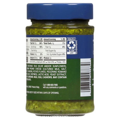 Barilla Rustic with Italian Basil Pesto Sauce, 6.5 oz
