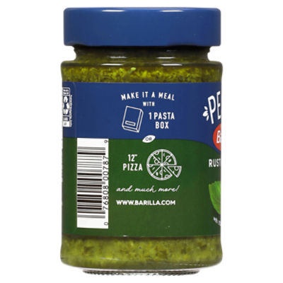Barilla Rustic with Italian Basil Pesto Sauce, 6.5 oz