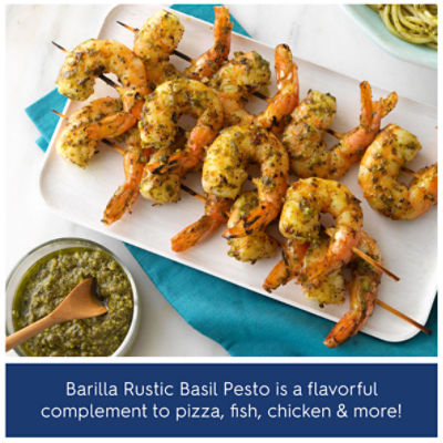 Barilla Rustic with Italian Basil Pesto Sauce, 6.5 oz