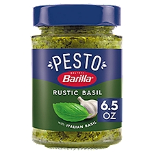 Barilla Rustic Basil with Italian Basil Pesto Sauce, 6.5 oz