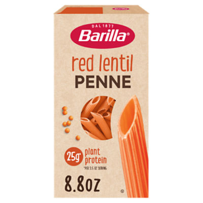 Barilla Red Lentil Gluten Free Penne Pasta, 8.8 oz, 8.8 Ounce