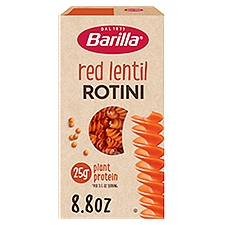Barilla Red Lentil Gluten Free Rotini Pasta, 8.8 oz, 8.8 Ounce