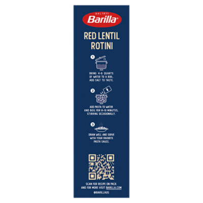Barilla Red Lentil Rotini Pasta, 8.8 oz