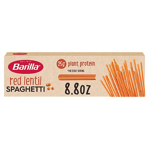 Barilla Red Lentil Gluten Free Spaghetti Pasta, 8.8 oz