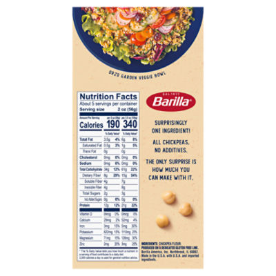 Barilla Chickpea Orzo Pasta, 10 oz