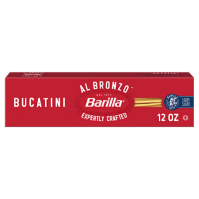Barilla Al Bronzo Bucatini Pasta, 14.1 oz, 12 Ounce