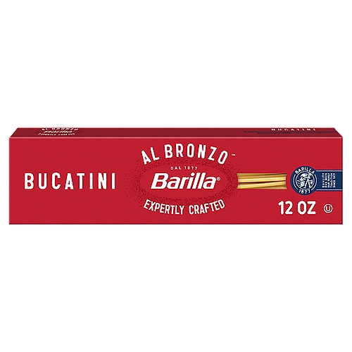 Barilla Al Bronzo Bucatini Pasta, 14.1 oz