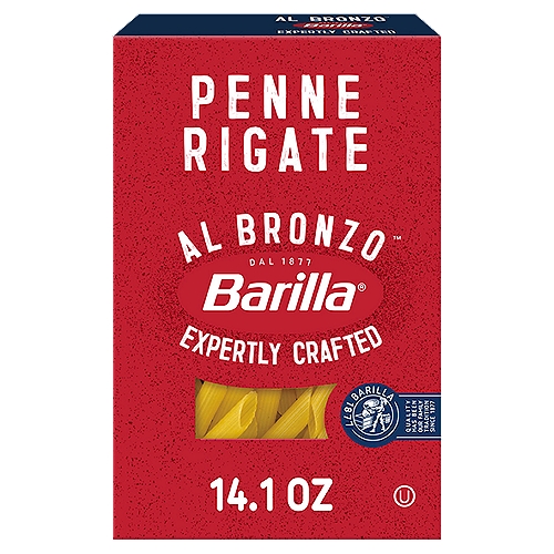 Barilla Al Bronzo Penne Rigate Pasta, 14.1 oz