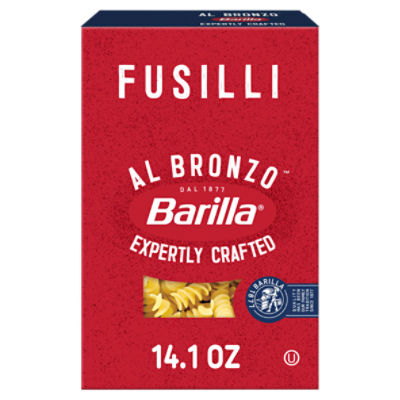 Barilla Al Bronzo Fusilli Pasta (14.1 oz.), Bronze Cut Pasta Created