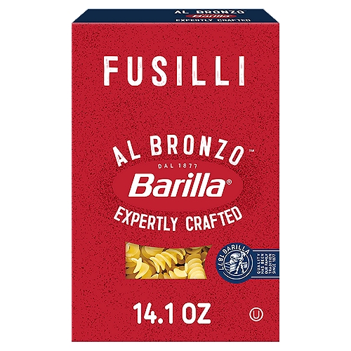 Fusilli 14.1 Barilla oz Al Bronzo Pasta,