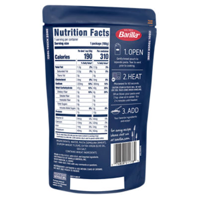 Barilla Fully Cooked Rotini Ready Pasta, 7 oz