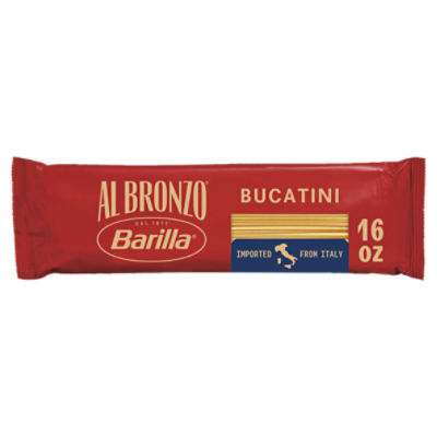 Barilla Al Bronzo Bucatini N.310 Pasta, 1 lb, 16 Ounce