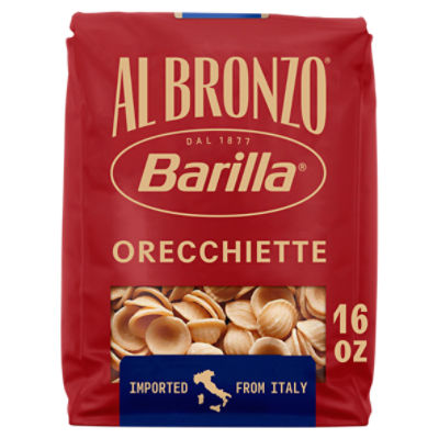 Barilla Al Bronzo Orecchiette N.356 Pasta, 1 lb, 16 Ounce