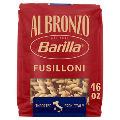 Barilla Al Bronzo Fusilloni N.380 Pasta, 1 lb, 16 Ounce