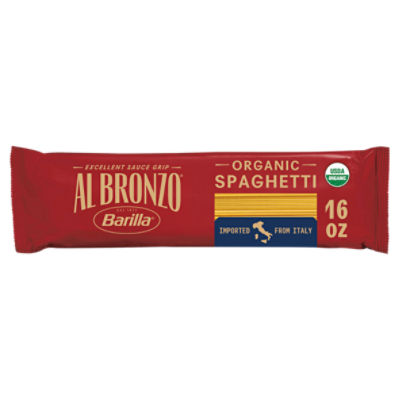 Barilla Al Bronzo Organic N.305 Spaghetti Pasta, 1 lb, 16 Ounce