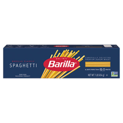 Barilla Spaghetti Pasta Non-GMO, Kosher Certified, 16 oz