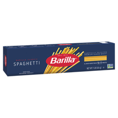 Barilla Spaghetti Pasta Non-GMO, Kosher Certified, 16 oz