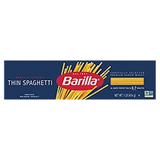 Barilla Thin Spaghetti n.3 Pasta, 1 lb 