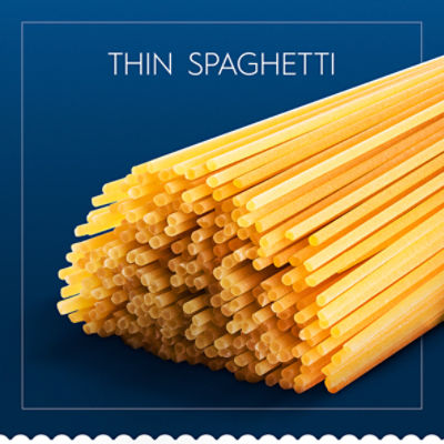 Barilla Thin Spaghetti Pasta Non-GMO, Kosher Certified, 16 oz