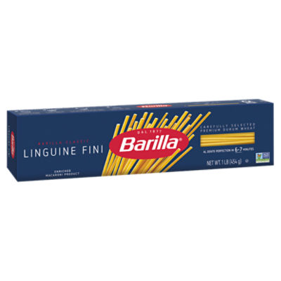 Barilla Linguine Fini Pasta Non-GMO, Kosher Certified, 16 oz