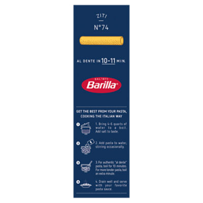 Barilla Ziti Pasta Non-GMO, Kosher Certified, 16 oz