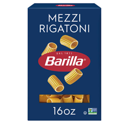 Barilla Mezzi Rigatoni Pasta, 16 oz