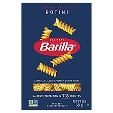Barilla Classic Rotini N°81 Pasta, 1 lb