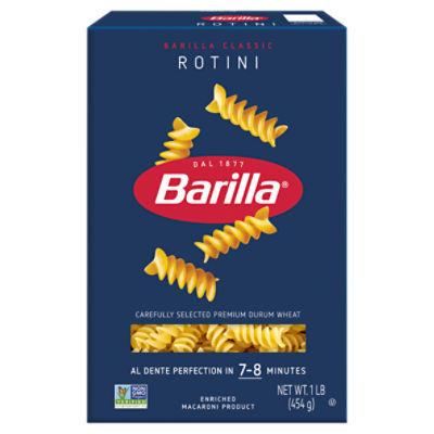 Barilla Rotini Pasta Non-GMO, Kosher Certified, 16 oz