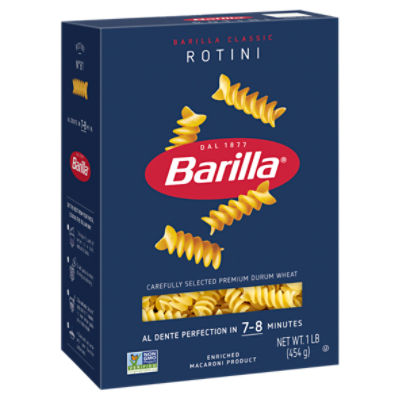 Barilla Rotini Pasta Non-GMO, Kosher Certified, 16 oz