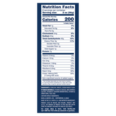 Barilla Large Shells N.93 Pasta, 1 lb