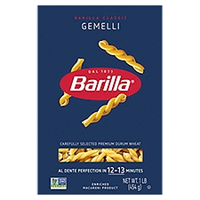 Barilla Classic Gemelli N°90 Pasta, 1 lb