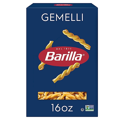 Barilla Classic Gemelli N°90 Pasta, 1 lb
Enriched Macaroni Product