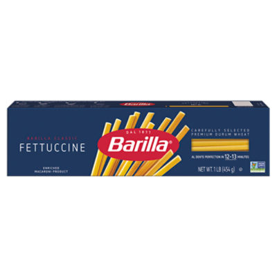 Barilla Fettuccine Pasta Non-GMO, Kosher Certified, 16 oz