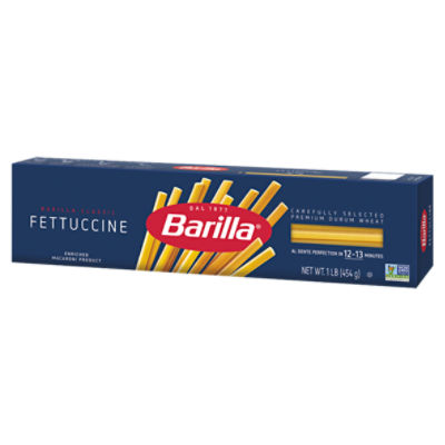 Barilla Fettuccine Pasta Non-GMO, Kosher Certified, 16 oz