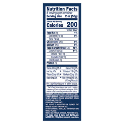 Barilla Orzo Pasta Non-GMO, Kosher Certified, 16 oz