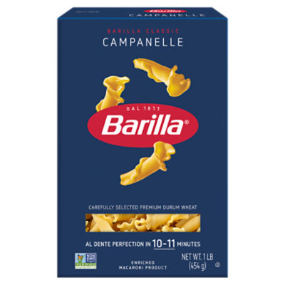 Barilla Campanelle Pasta Non-GMO, Kosher Certified, 16 oz