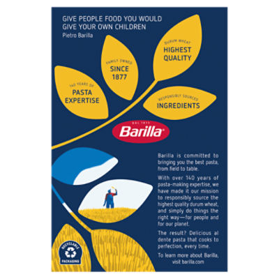 Barilla Campanelle Pasta Non-GMO, Kosher Certified, 16 oz