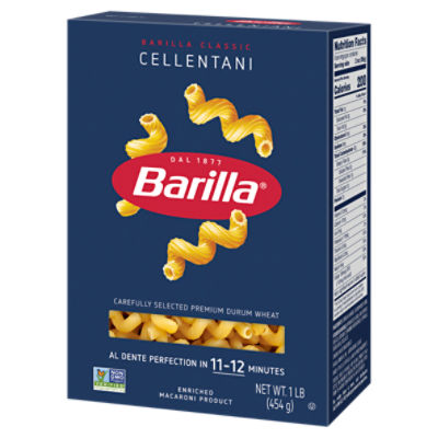 Barilla Cellentani Pasta Non-GMO, Kosher Certified, 16 oz