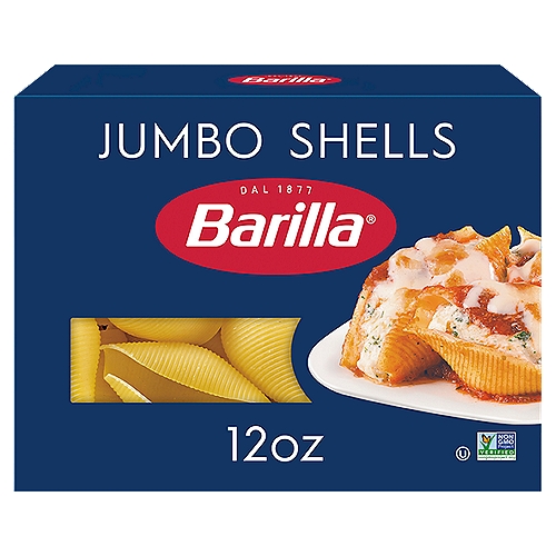 Barilla Jumbo Shells Pasta, 12 oz